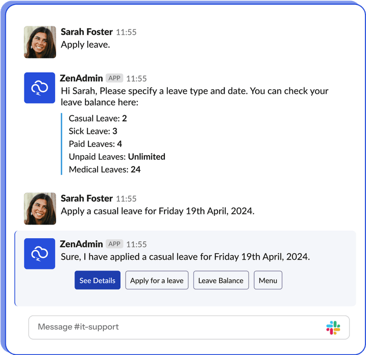 ZenAdmin works
